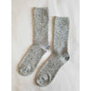Cookies and Cream Grey Speckled Snow Socks at Golden Rule Gallery in MPLS
