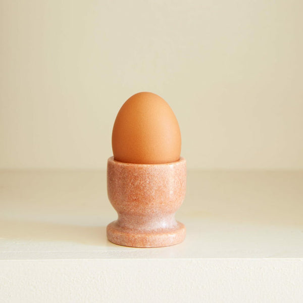 Pink Marble Egg Cup for the Kitchen