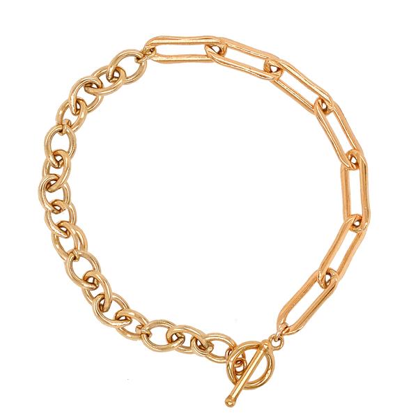 Leighton Gold Chain Bracelet | Mod + Jo | Golden Rule Gallery | Excelsior, MN