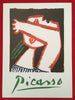 Vintage War and Peace Pablo Picasso Poster | Picasso Offset Lithograph Poster | Golden Rule Gallery | Excelsior, MN