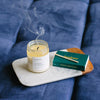 Santal Soy Scented Candle by Brooklyn Candle Studio at Golden Rule Gallery in Excelsior, MN