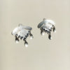 Sim Earrings in Sterling Silver by Local MPLS Artist Ann Erickson at Golden Rule Gallery