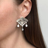 Sterling Silver Statement Earrings by Local Minnesota Artist Ann Erickson at Golden Rule Gallery in MPLS