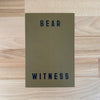 Green Bear Witness Mini Art Print at Golden Rule Gallery