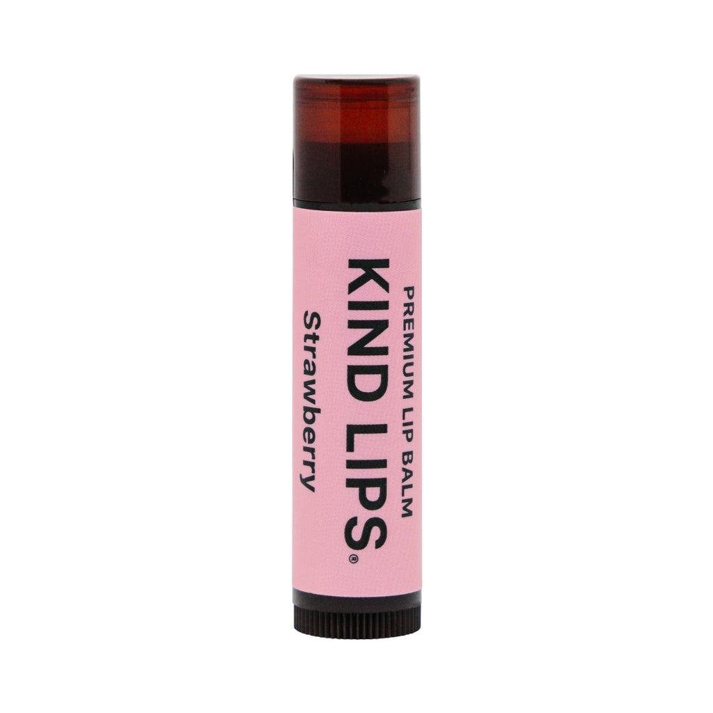 Strawberry Kind Lips Organic Lip Balm at Golden Rule Gallery in Excelsior, MN