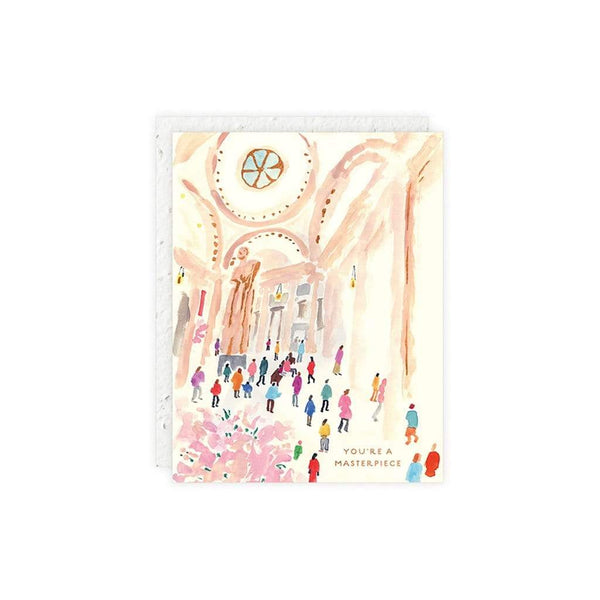 You're A Masterpiece MET Museum Art Card At Golden Rule Gallery in Excelsior, MN